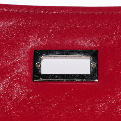 Chanel Lambskin Quilted East West Flap Red 9 of 9