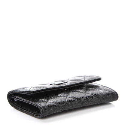 Chanel Caviar Quilted Flap Card Holder So Black 4 of 9