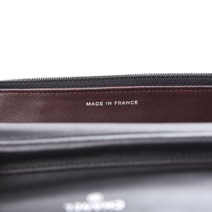 Chanel Lambskin Quilted Wallet On Chain WOC Black 7 of 13