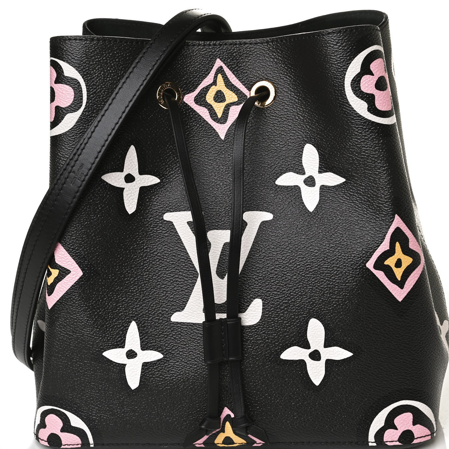 Louis Vuitton Monogram Giant Wild At Heart Neonoe MM Black 8 of 12