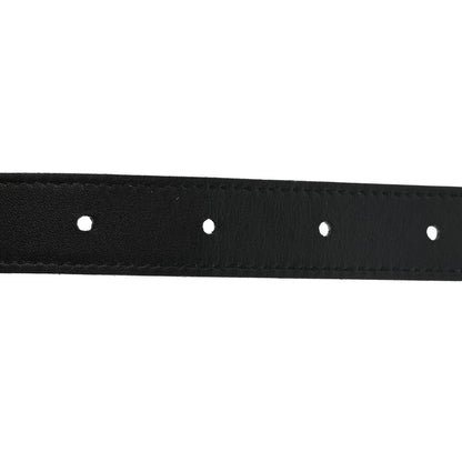 Saint Laurent Calfskin Monogram Cassandre 95 38 Belt Black 4 of 7