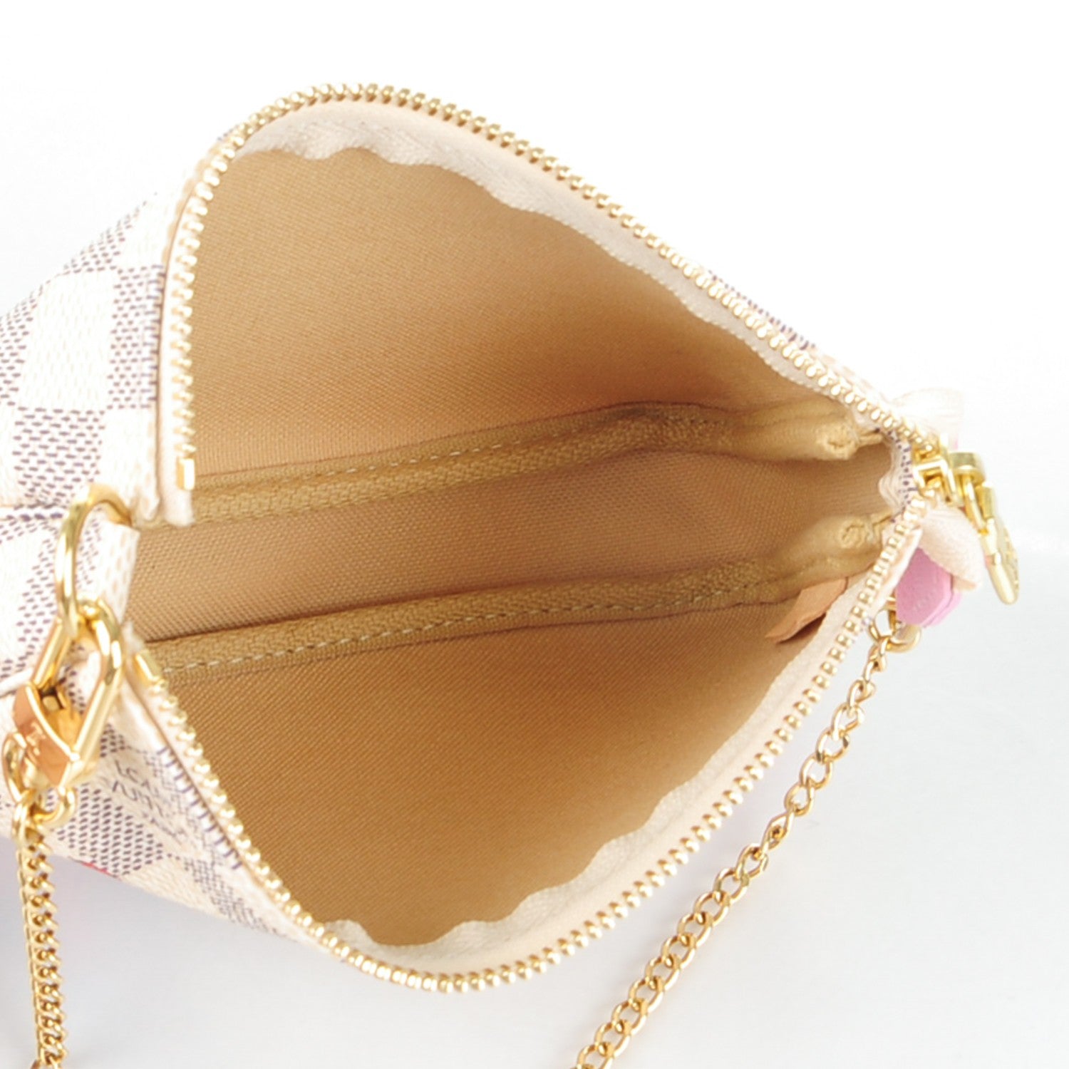 Louis Vuitton Damier Azur 2016 Christmas Animation Mini Pochette Accessories 5 of 7