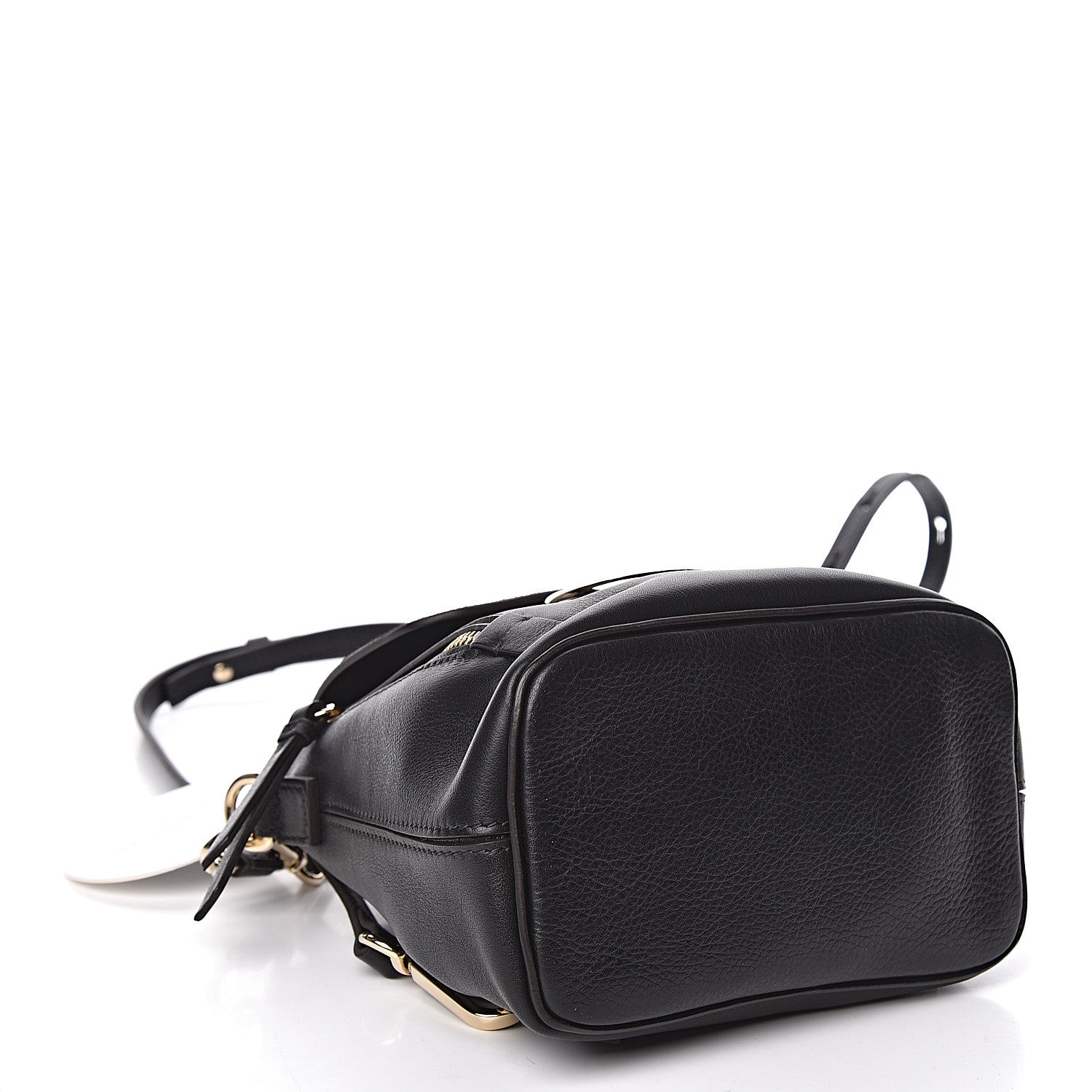 Chloe Suede Calfskin Mini Faye Backpack Black 4 of 10