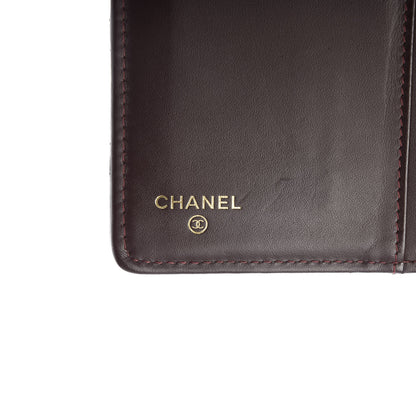 Chanel Caviar Quilted Yen Wallet Black 10 of 13