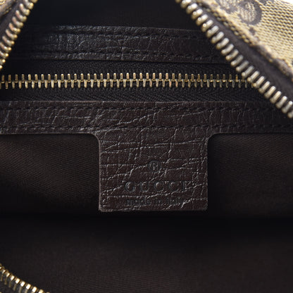 Gucci Monogram Medium Horsebit Chain Hobo Dark Brown 6 of 13