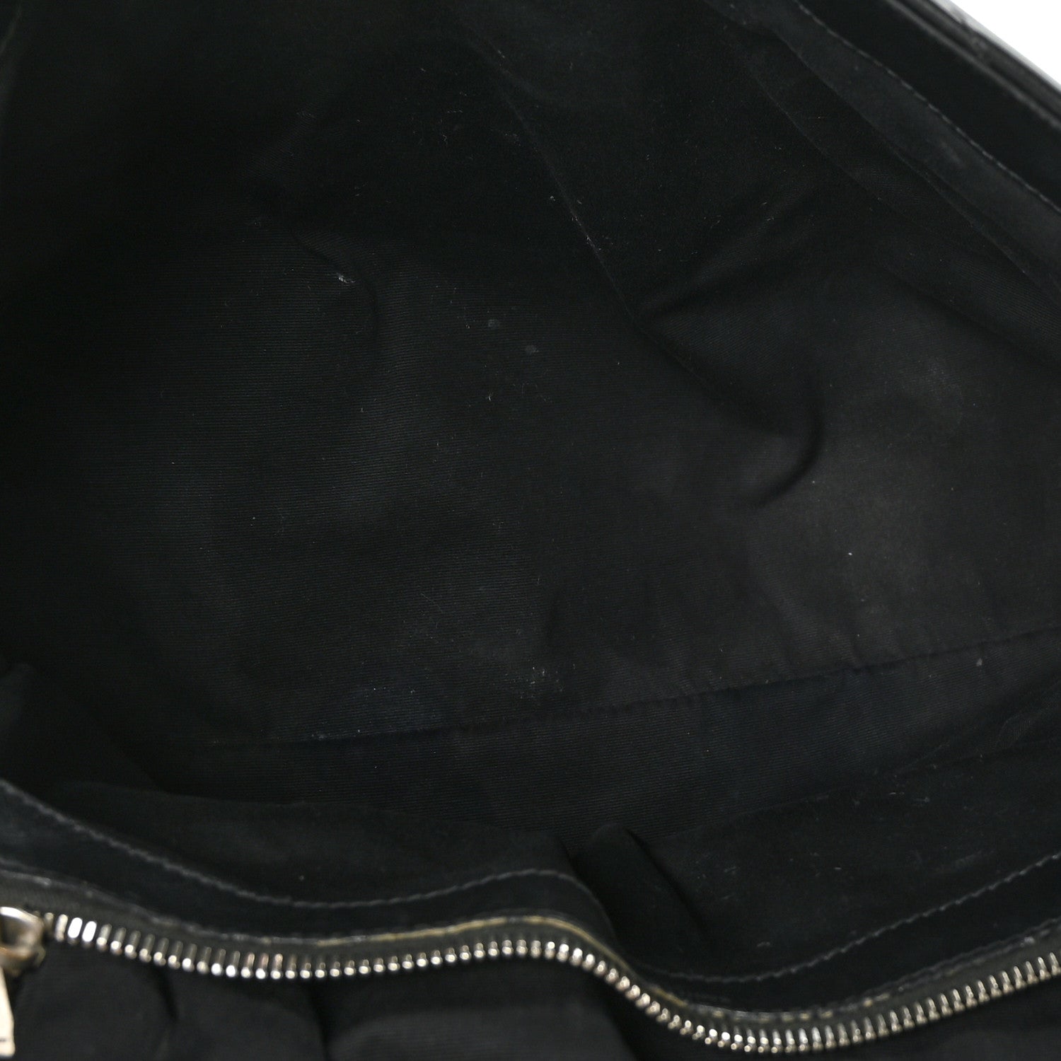 Saint Laurent Calfskin Y Quilted Monogram Large Loulou Chain Satchel Black 5 of 12