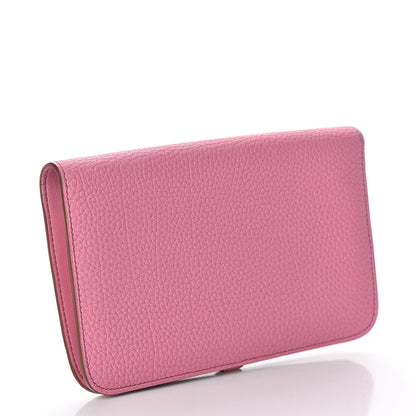 Hermes Togo Dogon Combined Wallet 5P Pink 4 of 9