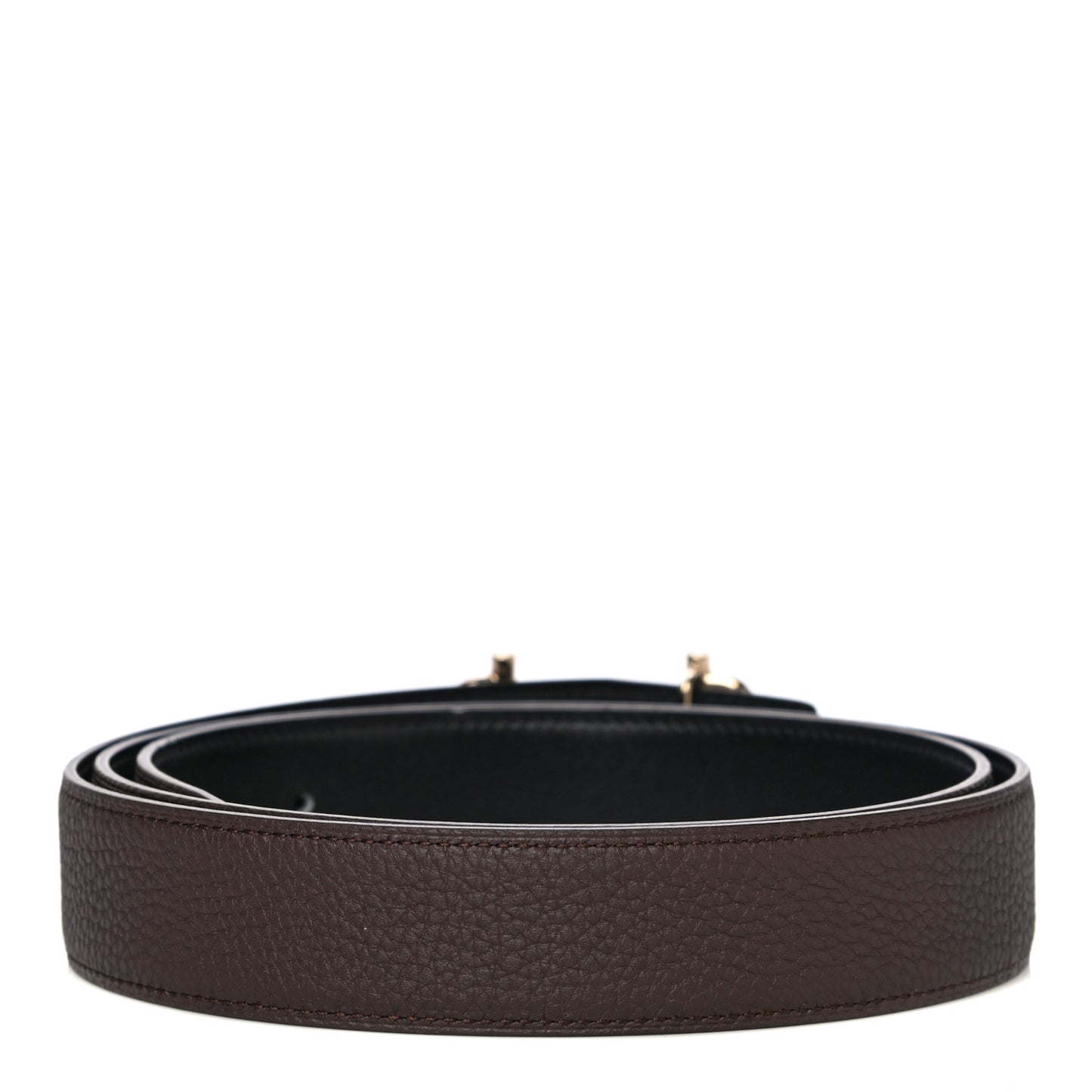 Togo Swift 32mm Gamma Belt 105 Chocolate Black