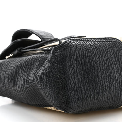 3.1 Phillip Lim Textured Calfskin Elaphe Snakeskin Mini Pashli Satchel Natural Black 9 of 10