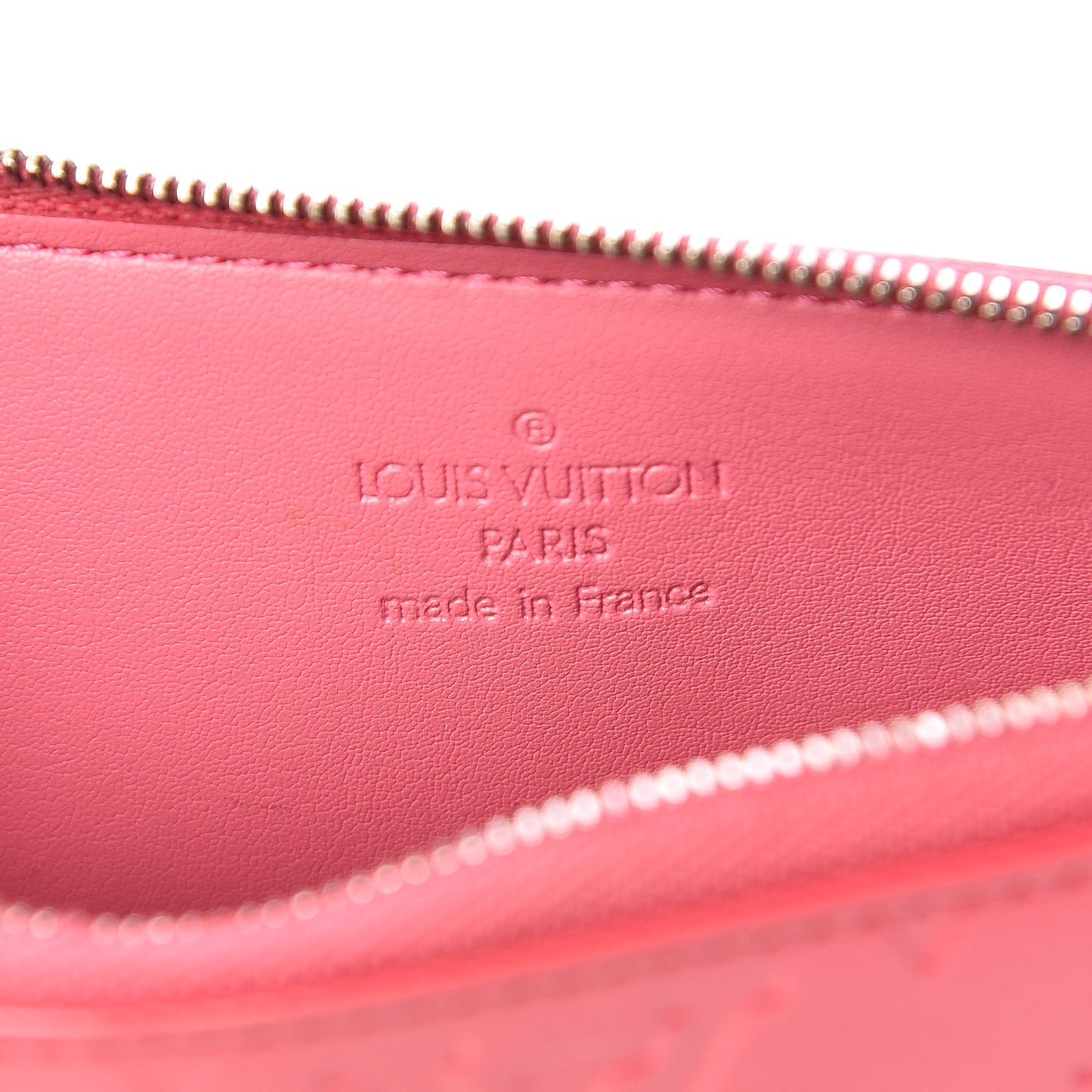 Louis Vuitton Vernis Lexington Pochette Framboise 6 of 10