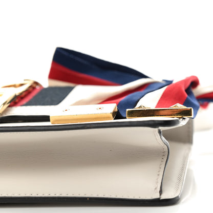 Gucci Calfskin Small Sylvie Shoulder Bag Off White 9 of 12