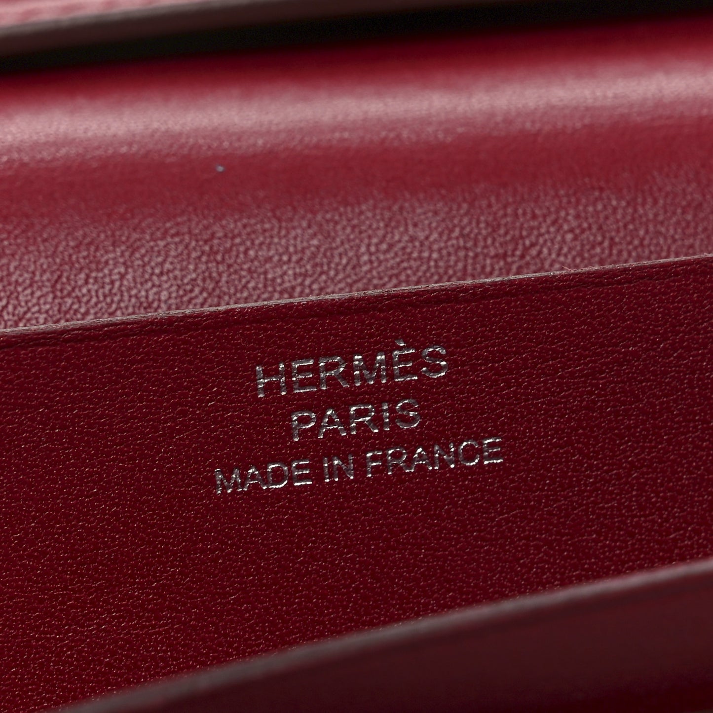 Tadelakt Bearn Gusset Wallet Rouge Vif