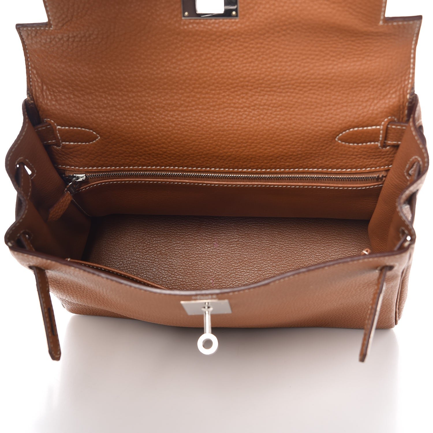 Hermes Togo Kelly Retourne 28 Gold 7 of 38
