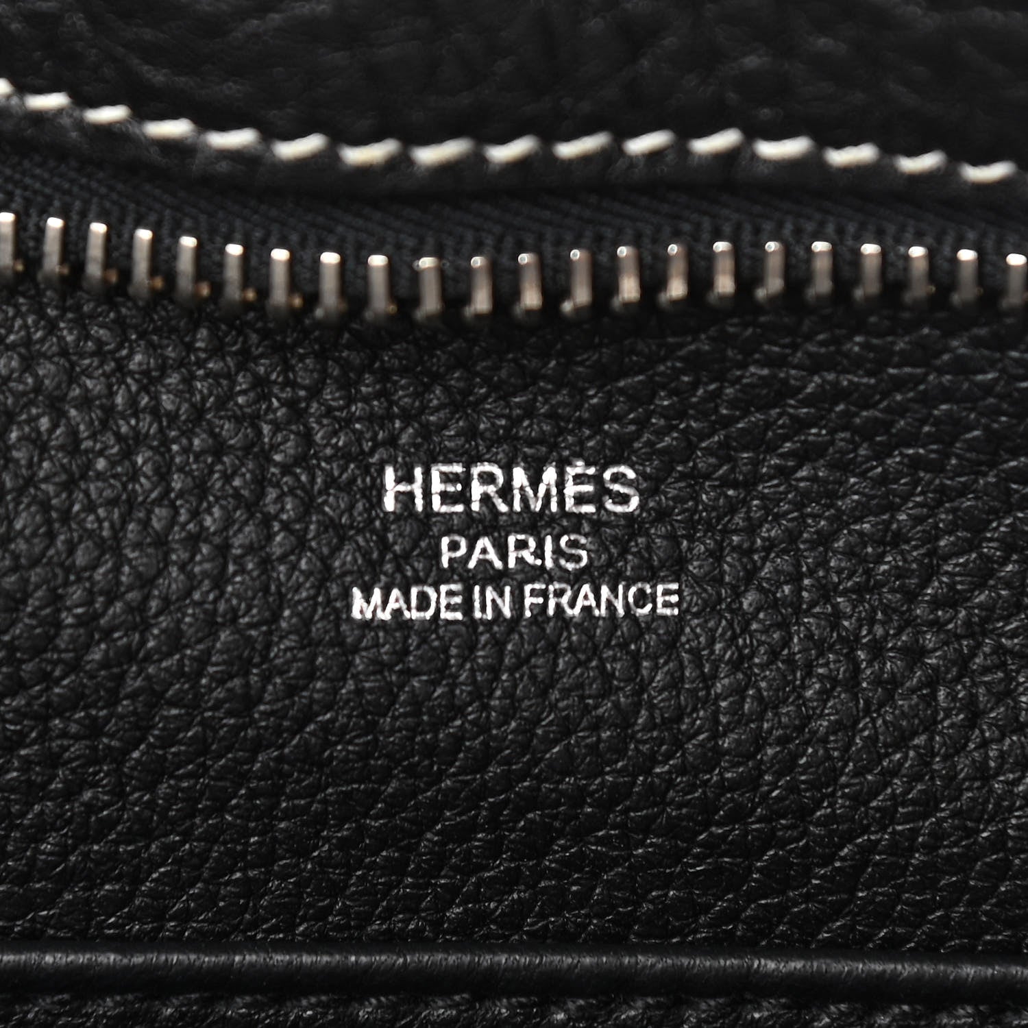 Hermes Taurillon Clemence Sac Good News PM Black 5 of 9