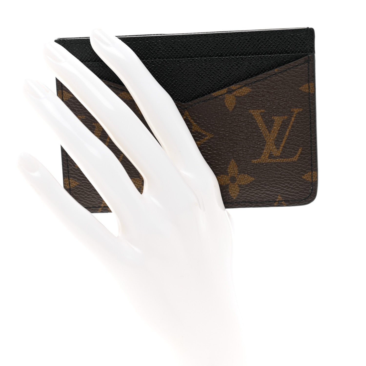 Louis Vuitton Monogram Macassar Neo Porte-Cartes Card Holder 2 of 6