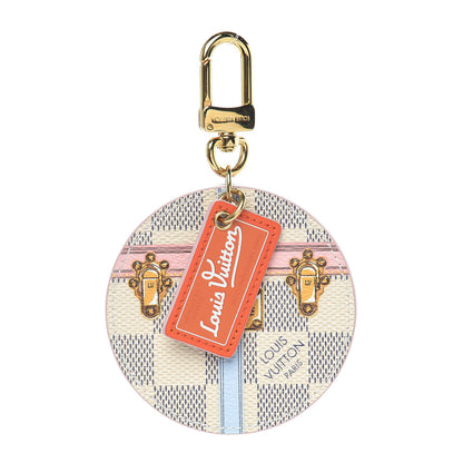 Louis Vuitton Damier Azur Summer Trunks Bag Charm Key Holder 1 of 4