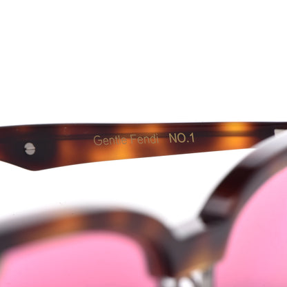 Fendi x Gentle Monster Cat Eye Sunglasses FF 0369/S Havana Pink 5 of 9