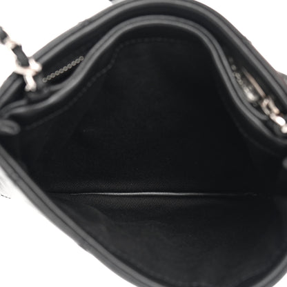 Chanel Lambskin Quilted Crossbody Bag Black 5 of 12