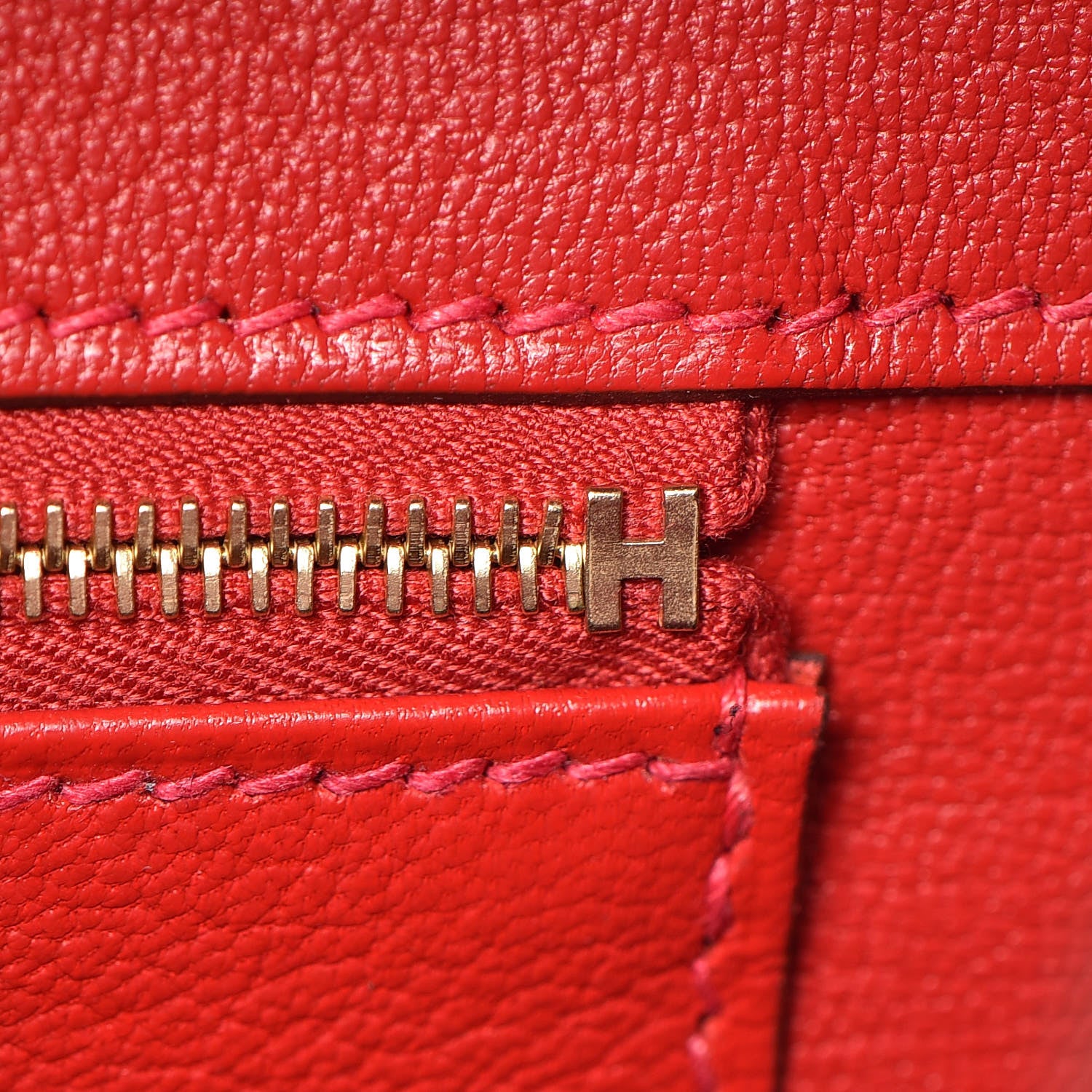 Hermes Togo Birkin 35 Rouge Casaque 19 of 33