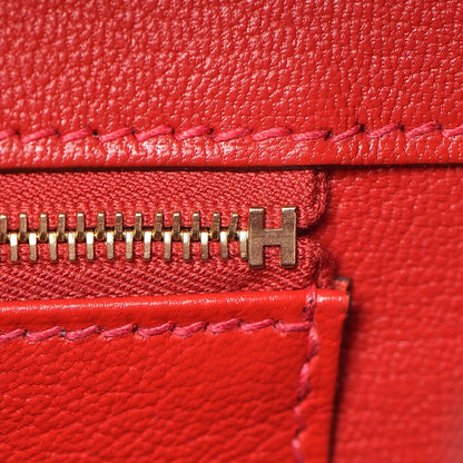 Hermes Togo Birkin 35 Rouge Casaque 19 of 33