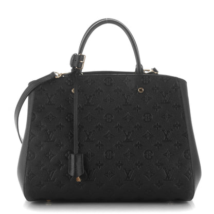 Louis Vuitton Empreinte Montaigne GM Black 1 of 7