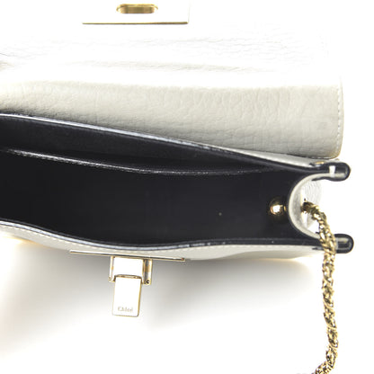 Chloe Grained Calfskin Small Sally Flap Bag Baobab Green 5 of 9