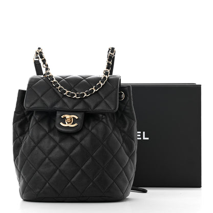 Chanel Caviar Quilted Mini Urban Spirit Backpack Black 11 of 11