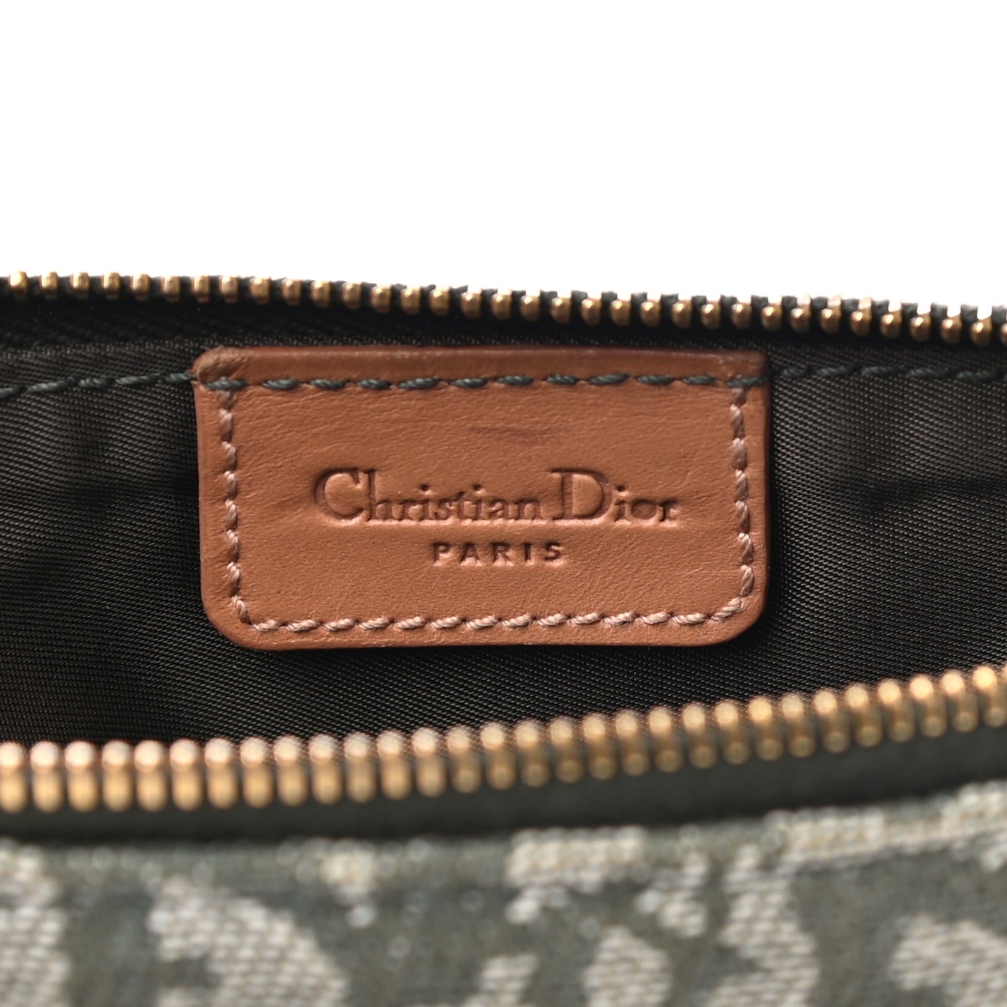 Monogram Mini Saddle Pochette Green