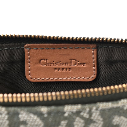 Christian Dior Monogram Mini Saddle Pochette Green 6 of 12