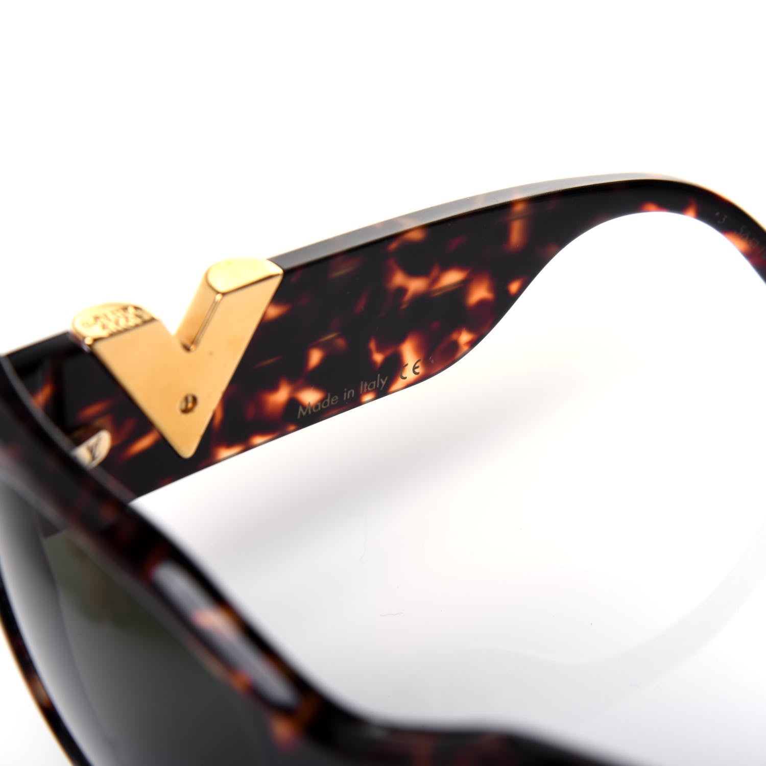 Louis Vuitton Acetate My Fair Lady Sunglasses Z0902W Tortoise 5 of 10