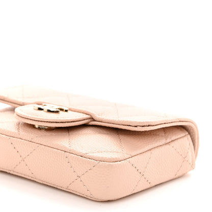 Chanel Caviar Quilted Mini Chain Belt Bag Light Beige 10 of 11