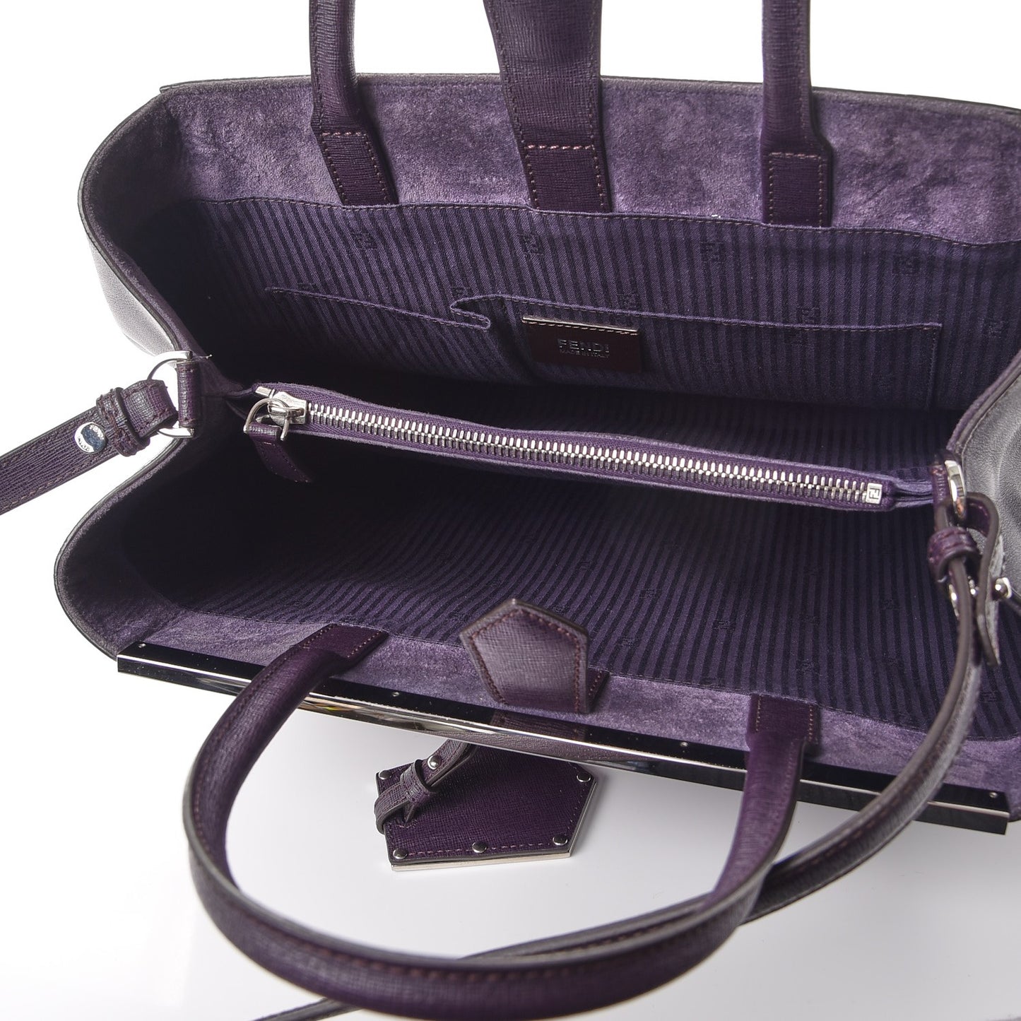 Vitello Elite Regular 2Jours Tote Ametista