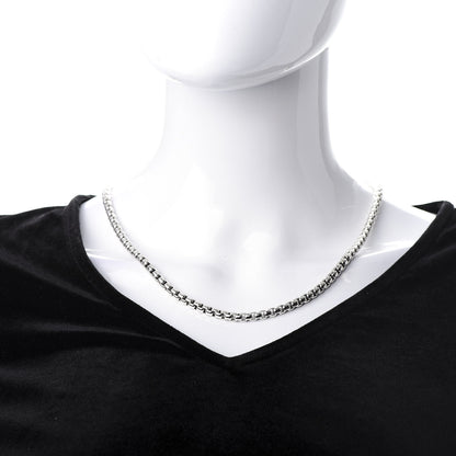 David Yurman Sterling Silver 4.8mm Box Chain Necklace 20" 2 of 4