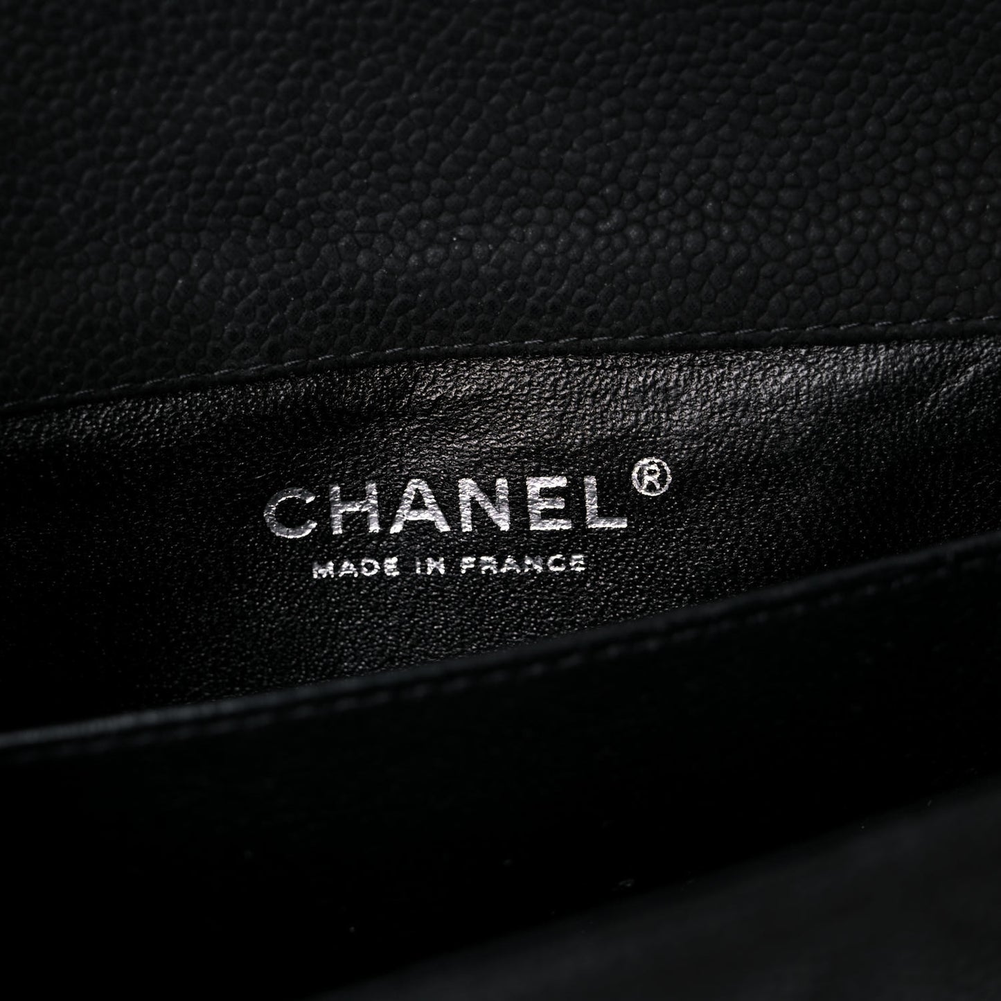 Caviar Quilted Extra Mini Flap Black