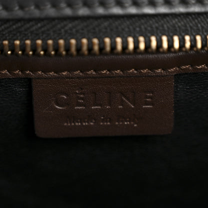 Celine Smooth Calfskin Bullhide Nano Tri-Color Luggage Bright Red 6 of 13