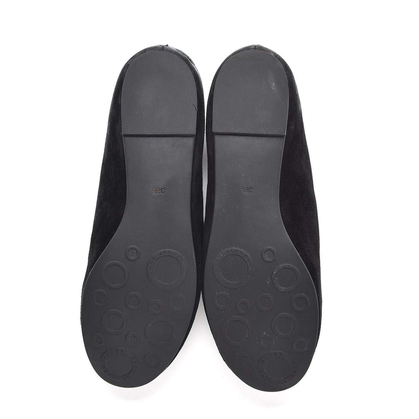 MARC By Suede Neville Dog Loafers 38.5 Black