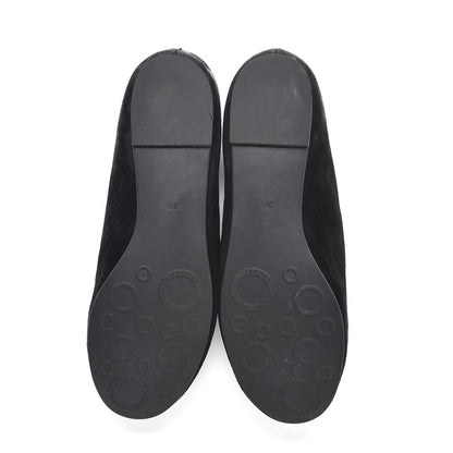 Marc Jacobs MARC By Suede Neville Dog Loafers 38.5 Black 7 of 17