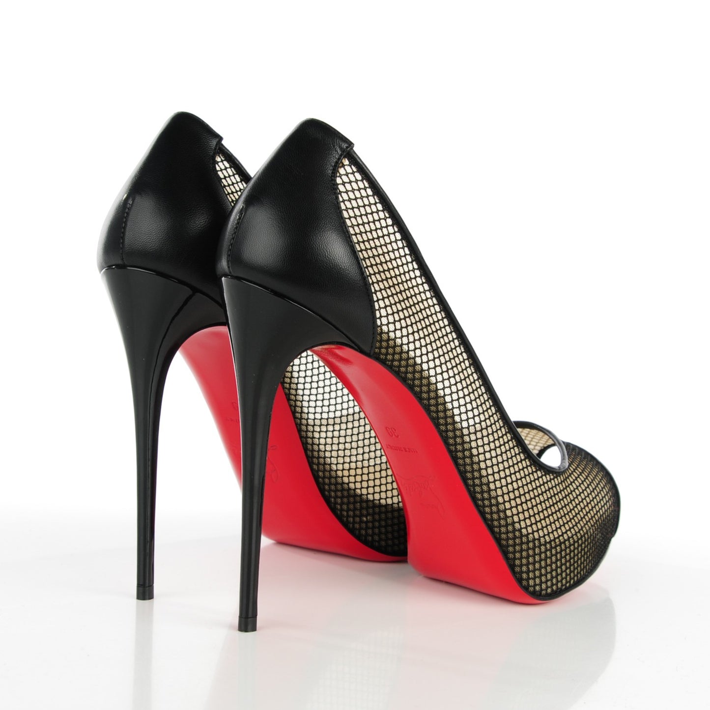 Mesh Patent Very Rete 120 Pumps 39 Black