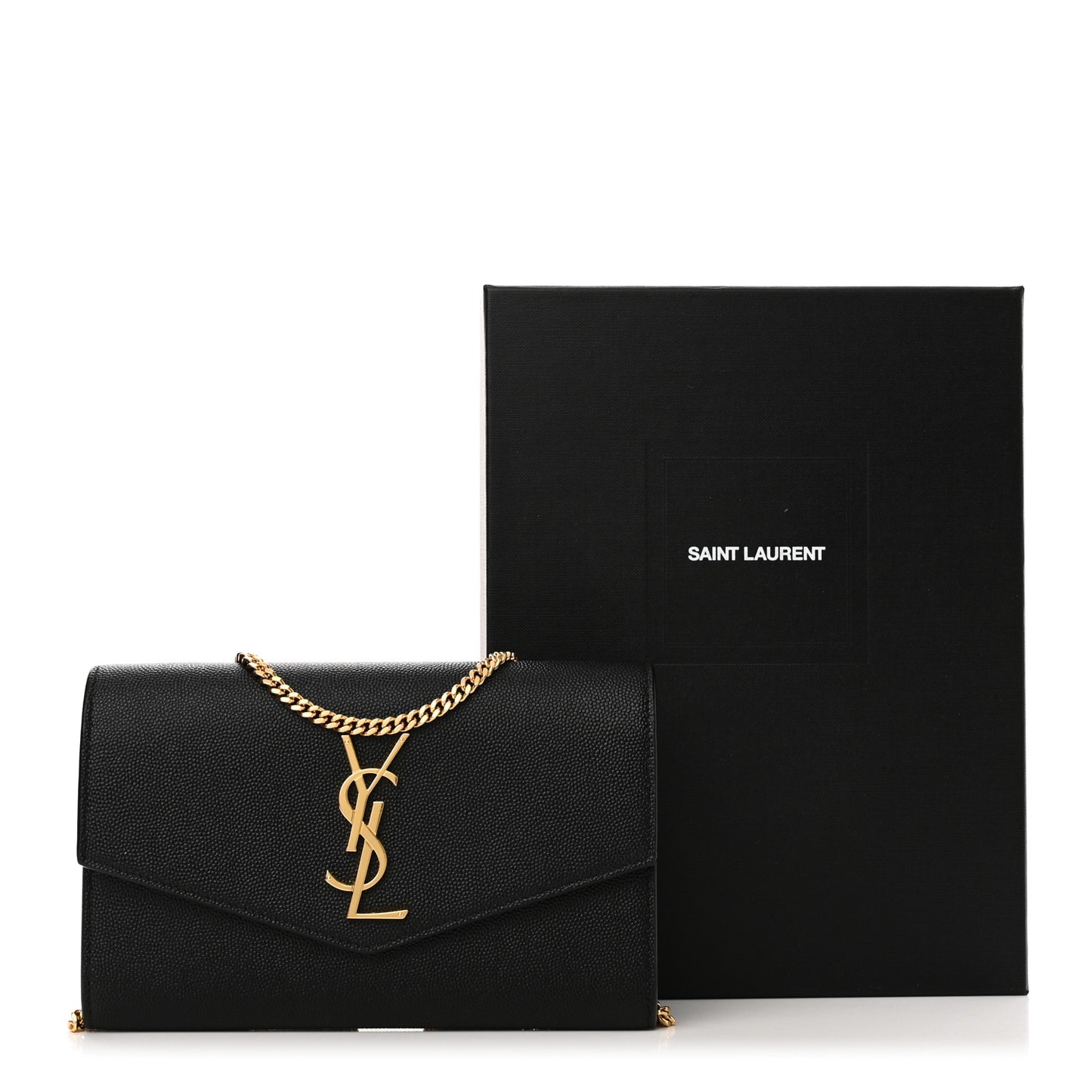 Grain de Poudre Uptown Chain Wallet Black