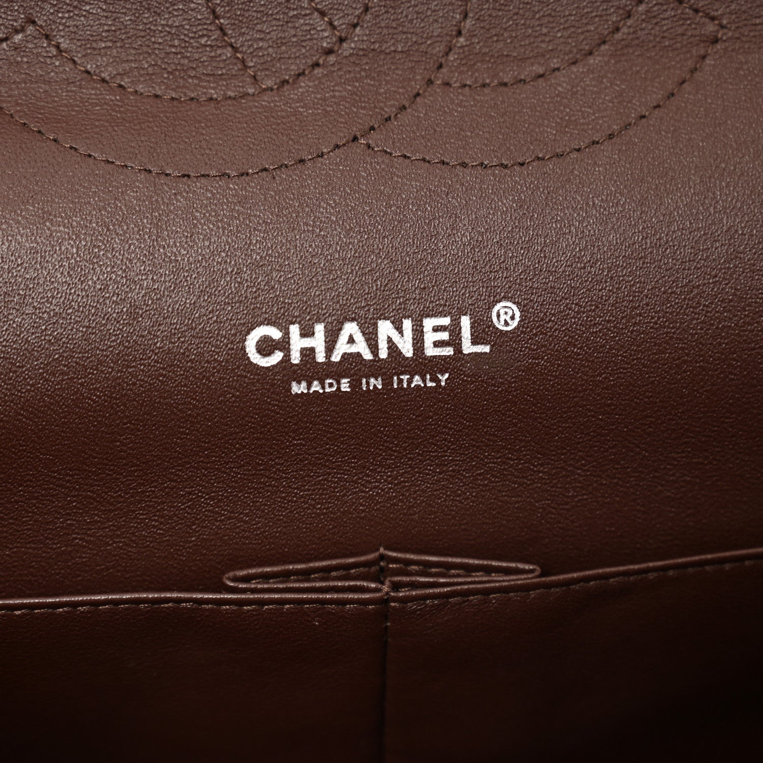 Chanel Caviar Quilted Maxi Double Flap Brown 6 of 12