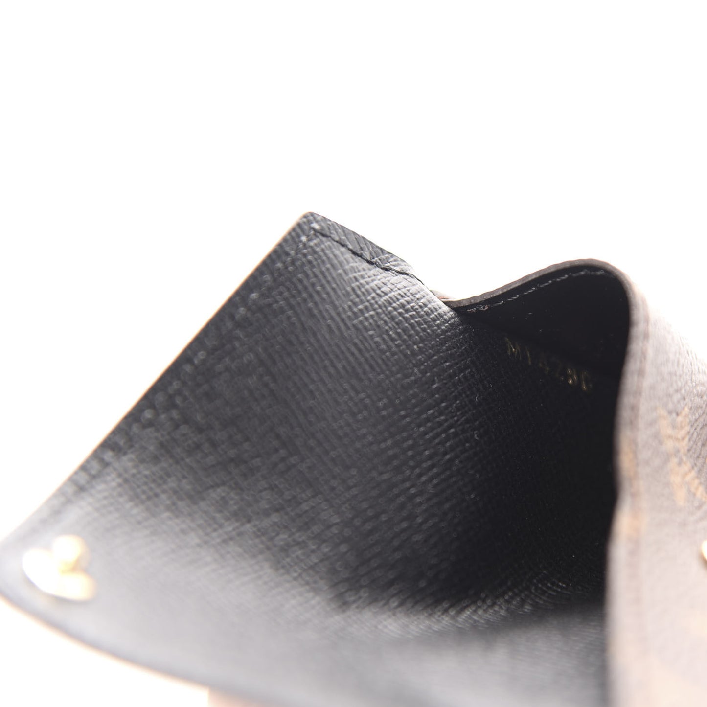Monogram Recto Verso Card Holder Black