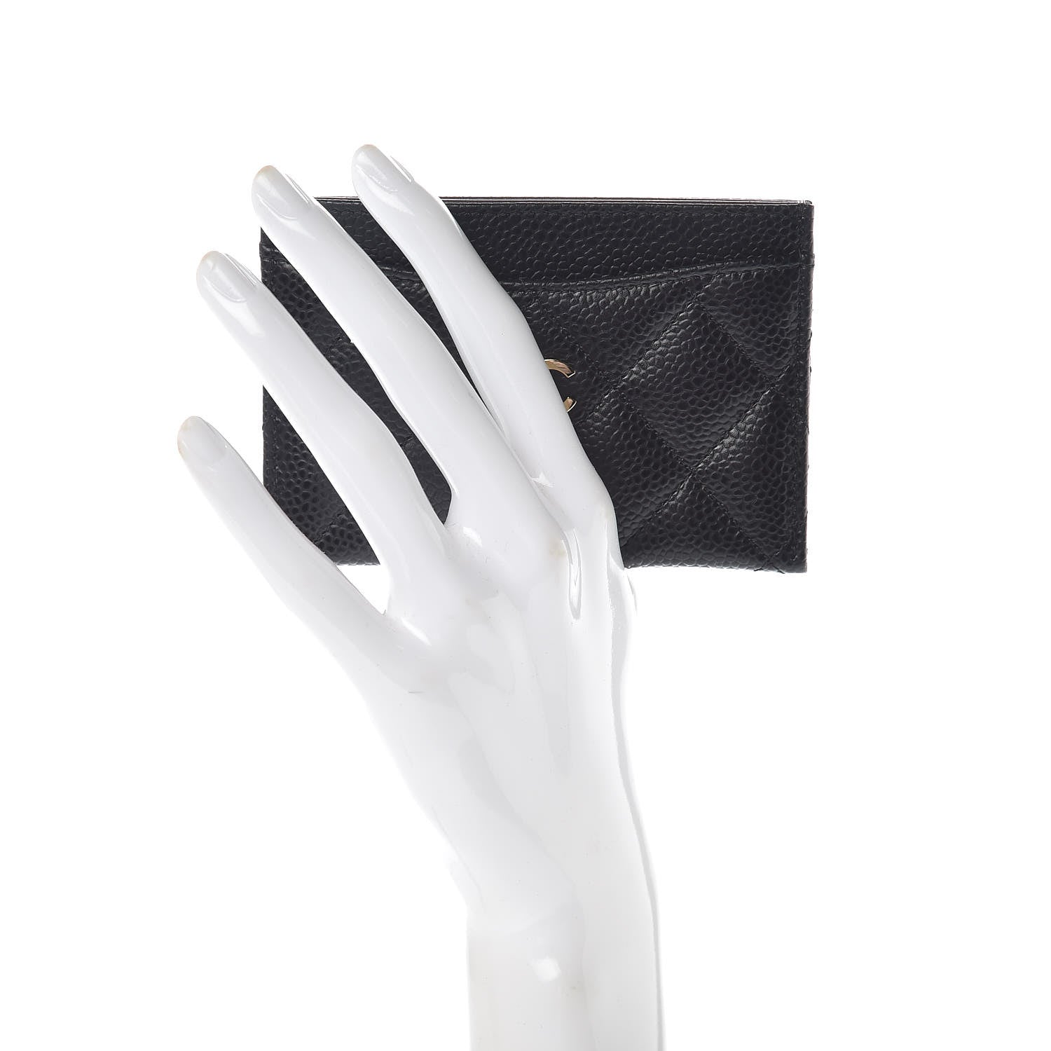 Chanel Caviar Quilted Card Holder Black 2 of 8