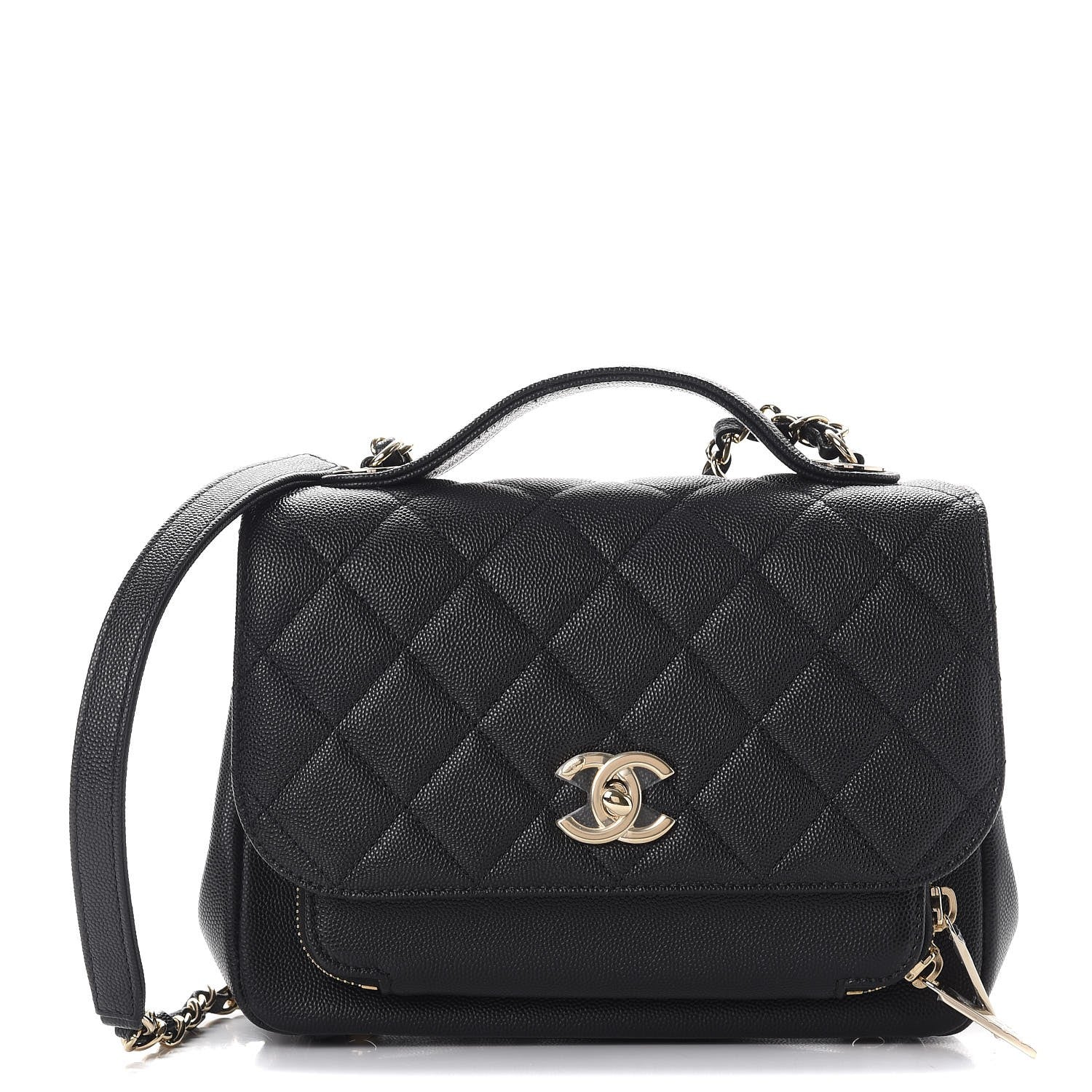 Chanel Caviar Quilted Medium Business Affinity Flap Black 1 of 8
