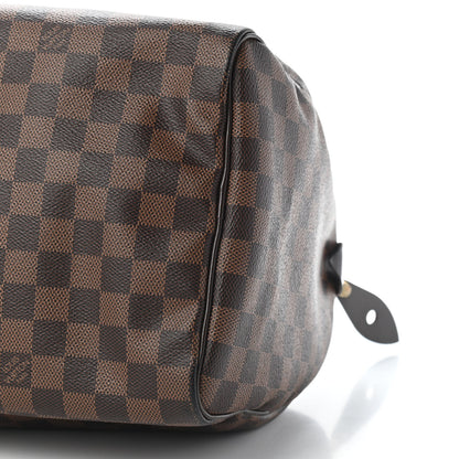 Louis Vuitton Damier Ebene Speedy 35 9 of 10