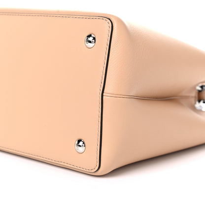 Fendi Vitello Dolce Elaphe Petite 2Jours Tote Beige 8 of 9