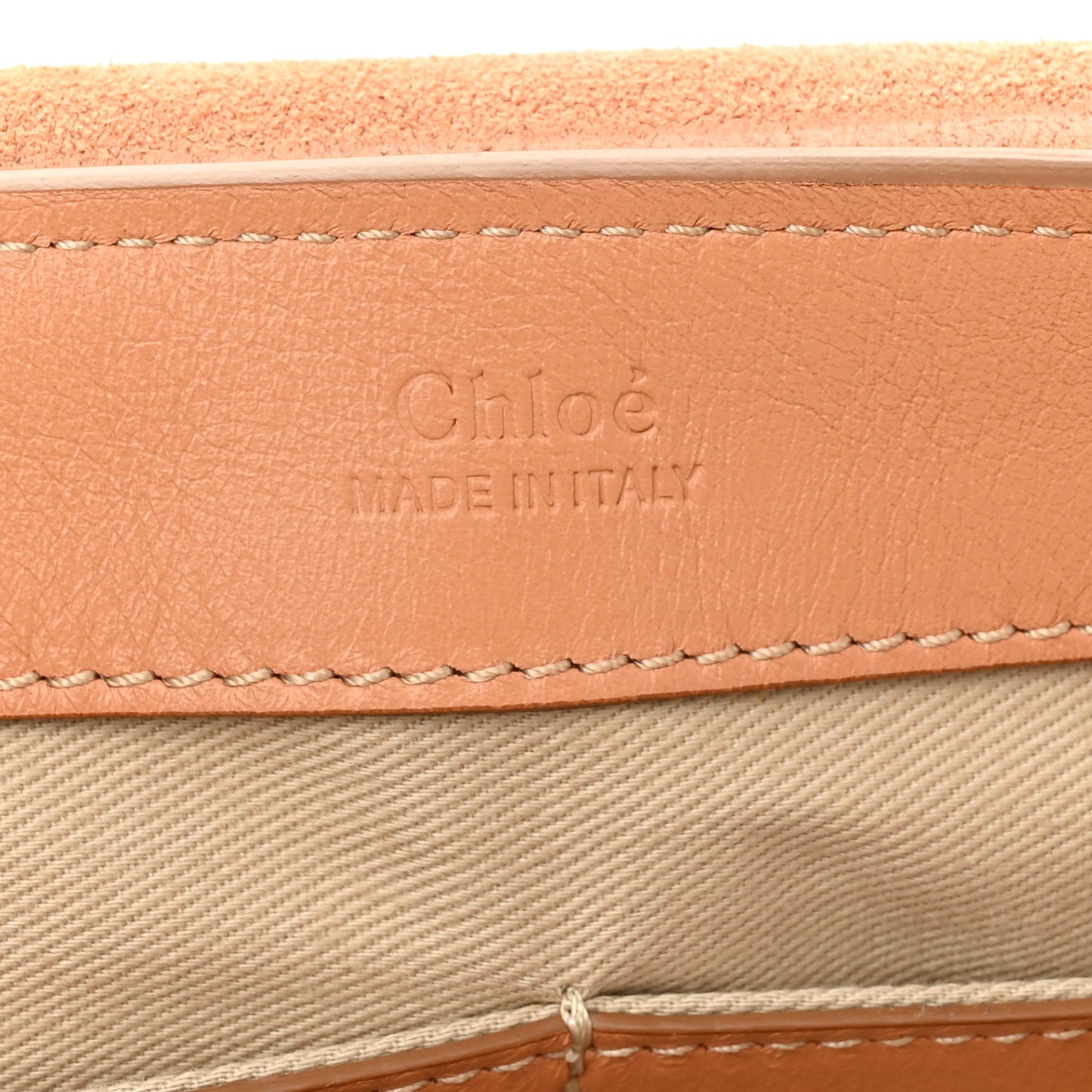 Smooth Calfskin Quilted Medium Faye Day Shoulder Bag Bleached Brown