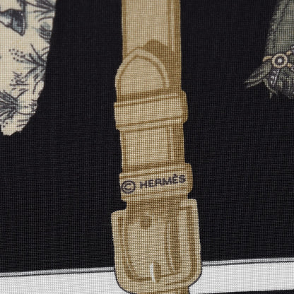 Hermes Silk Jersey Carre En Carres Scarf 90 3 of 10
