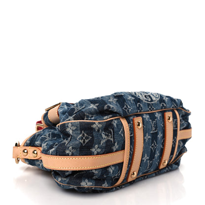 Louis Vuitton Denim Raye Porte Epaule MM 4 of 10