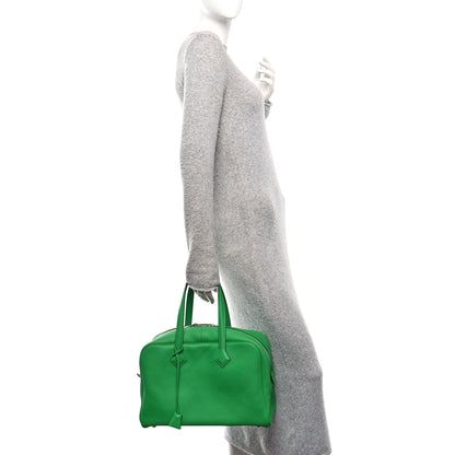 Hermes Taurillon Clemence Victoria II 35 Bambou 2 of 10