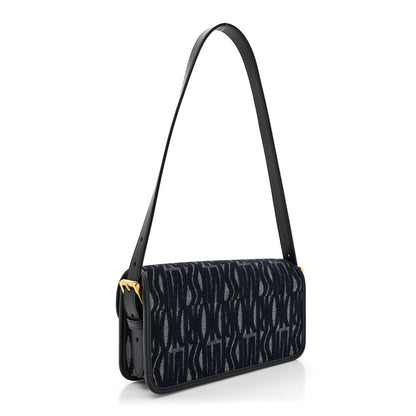 Christian Dior Denim All Over Miss Dior Flap Blue 3 of 10